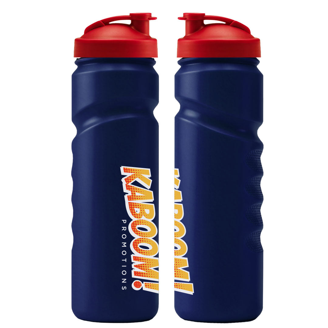 750ml Grip Sports Bottle - Flip Lid