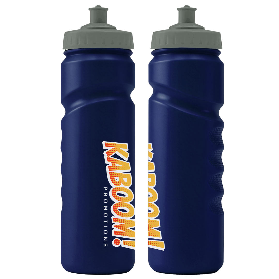 750ml Grip Sports Bottle - Push/Pull Lid