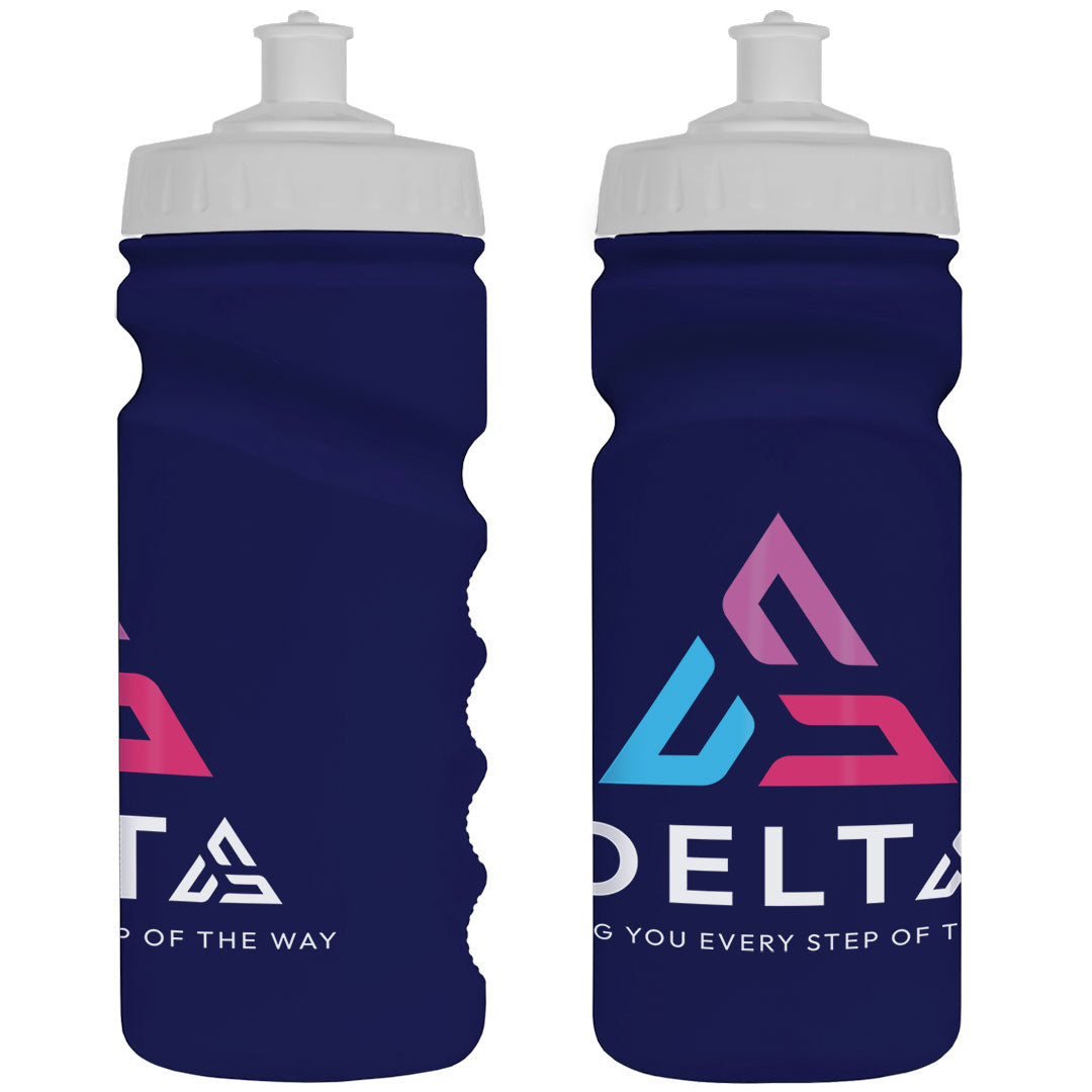500ml Grip Sports Bottle - Push/Pull Lid
