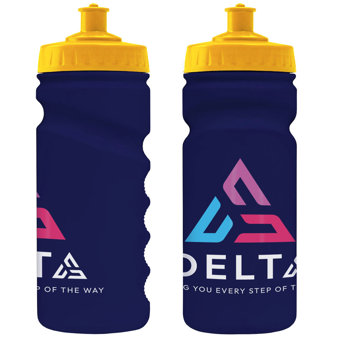 500ml Grip Sports Bottle - Push/Pull Lid