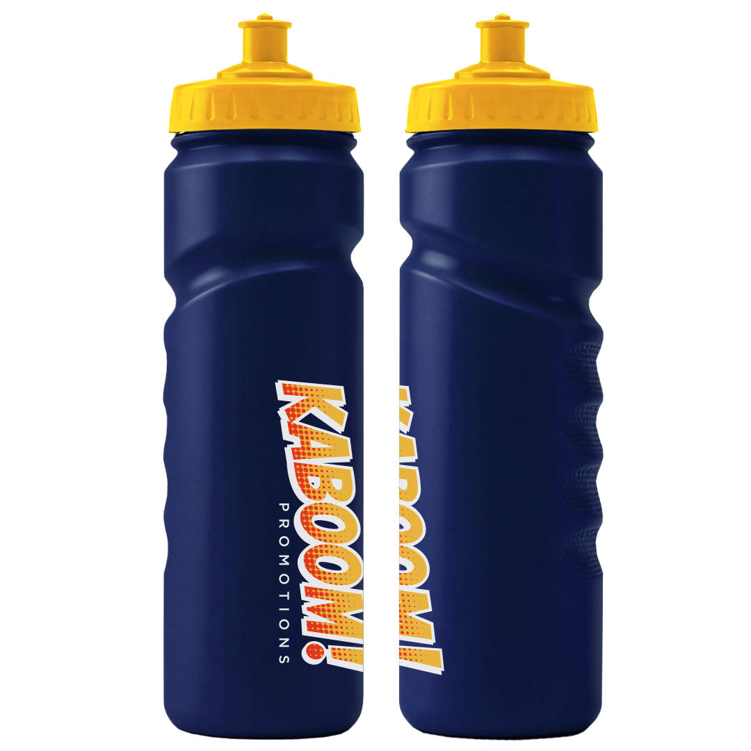 750ml Grip Sports Bottle - Push/Pull Lid