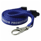 10mm Flat Polyester Lanyards