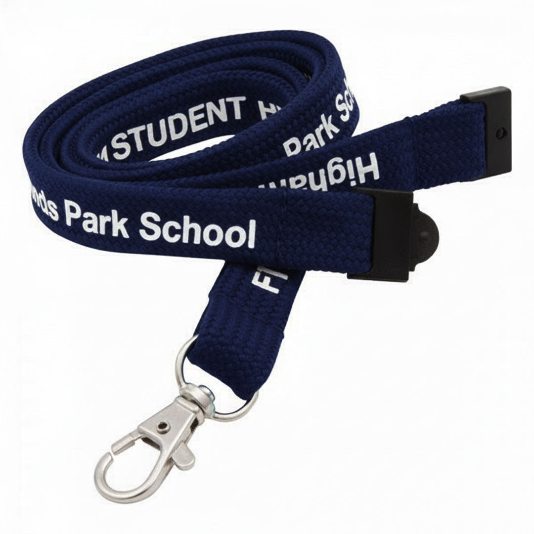 10mm Tubular Polyester Lanyards