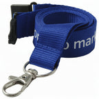 25mm Flat Polyester Lanyards