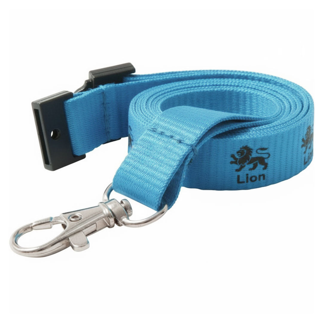15mm Flat Polyester Lanyards