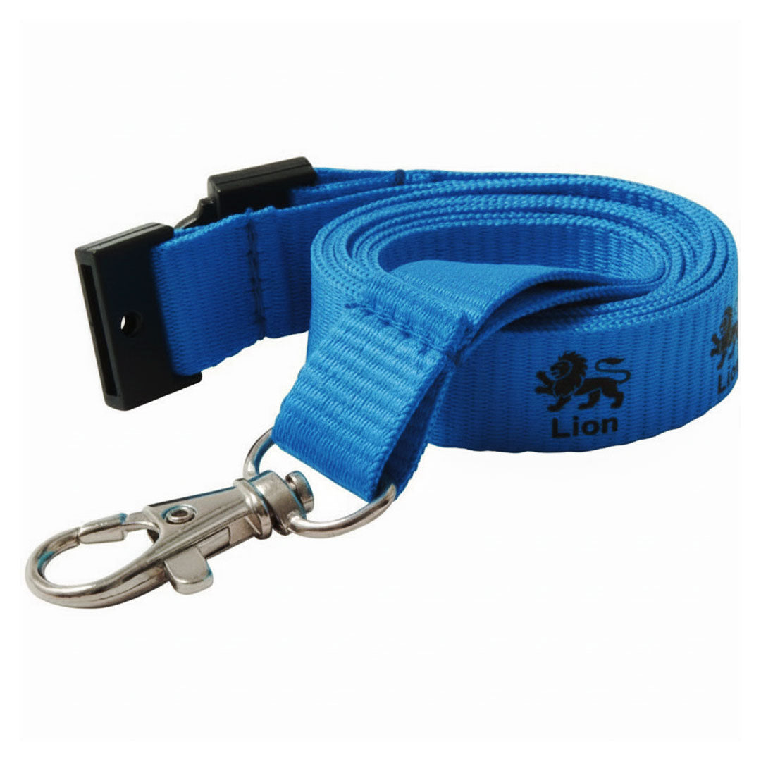 15mm Flat Polyester Lanyards