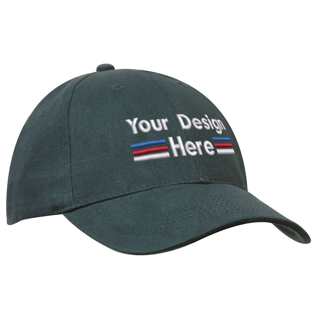 4199 Brushed Heavy Cotton Caps