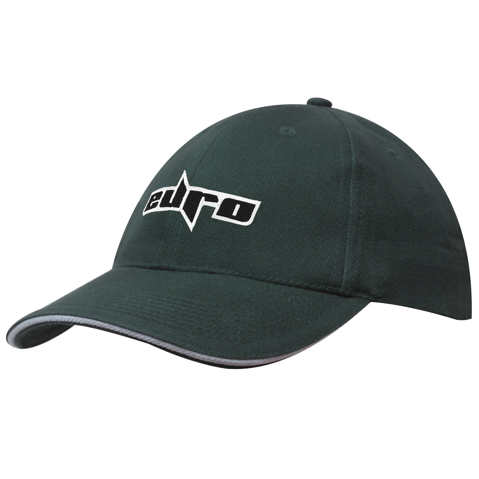 4210 Brushed Heavy Cotton Caps with Sandwich Trim