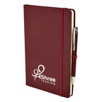 A5 DUO Soft Touch Lined Notebook Plus Pen