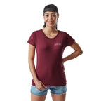 Coloured Fruit of The Loom Ladies Value Weight T-shirt