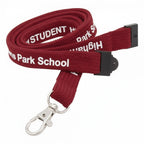10mm Tubular Polyester Lanyards