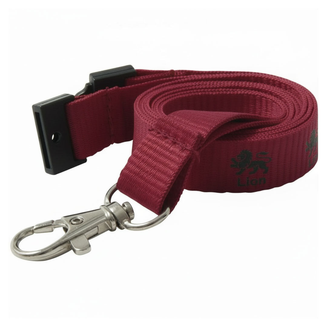 15mm Flat Polyester Lanyards