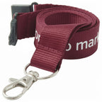 25mm Flat Polyester Lanyards