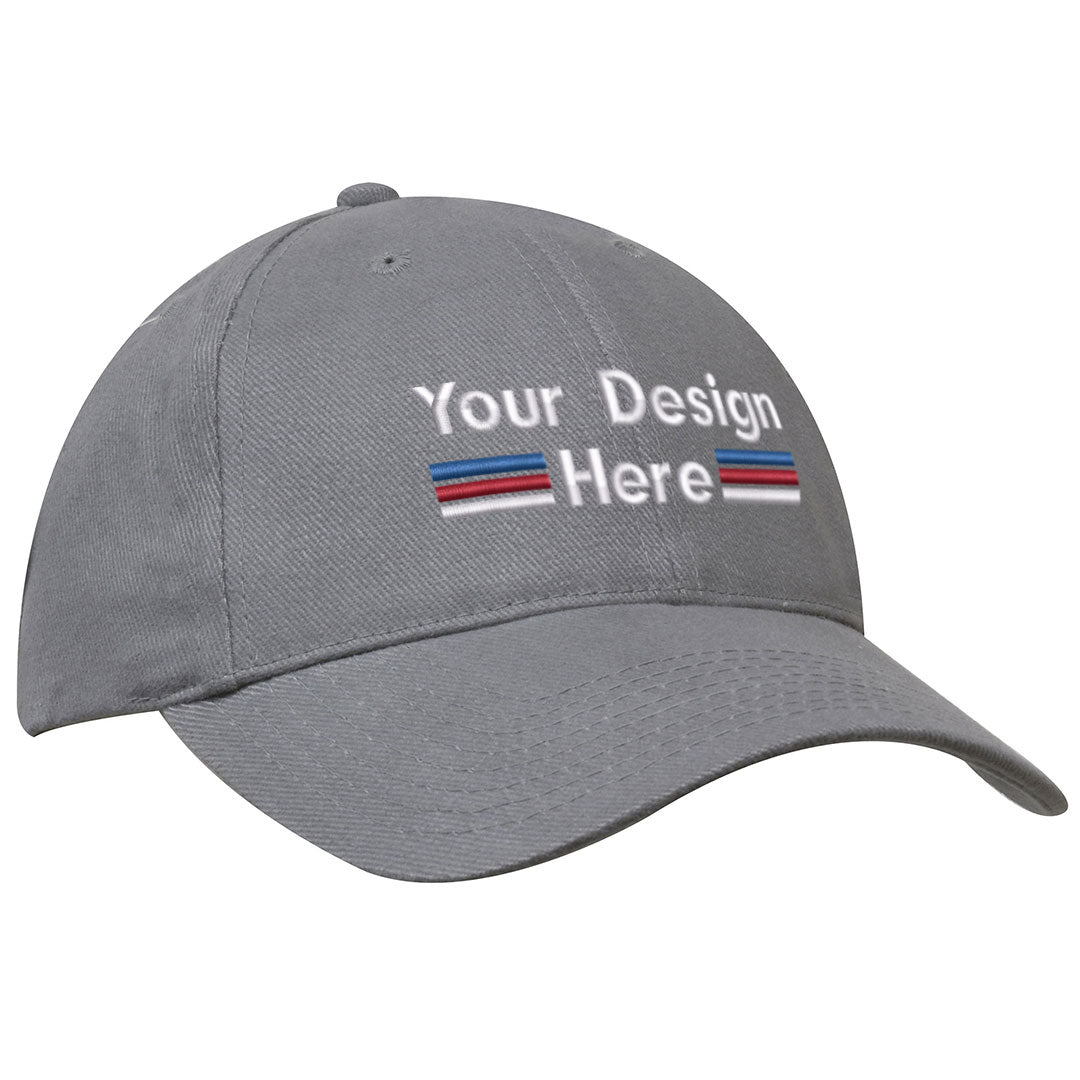4199 Brushed Heavy Cotton Caps