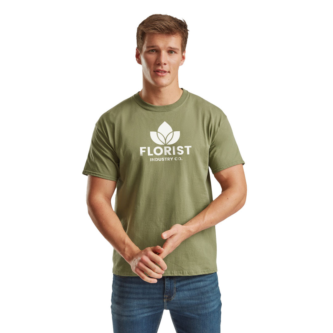 Coloured Fruit of The Loom Original T-shirt