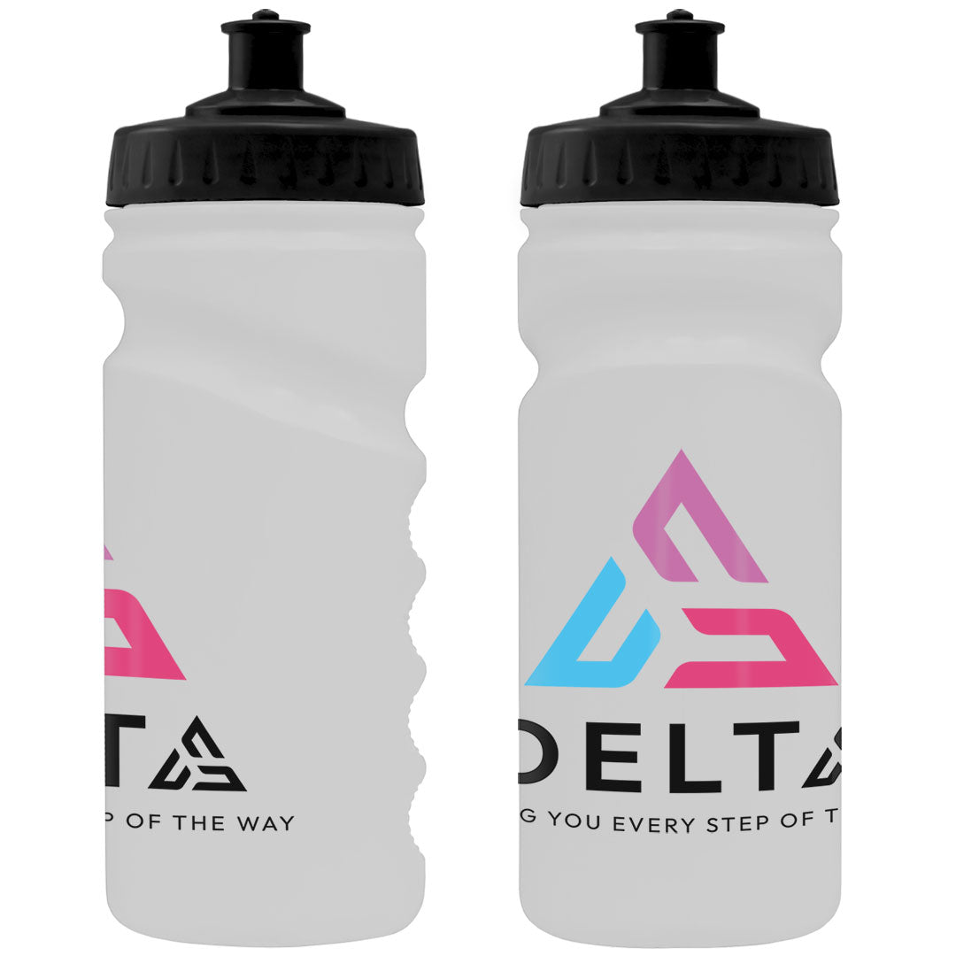500ml Grip Sports Bottle - Push/Pull Lid