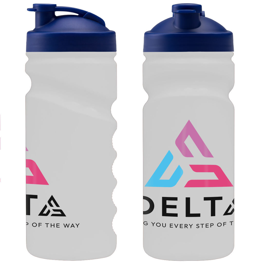 500ml Grip Sports Bottle - Flip Lid