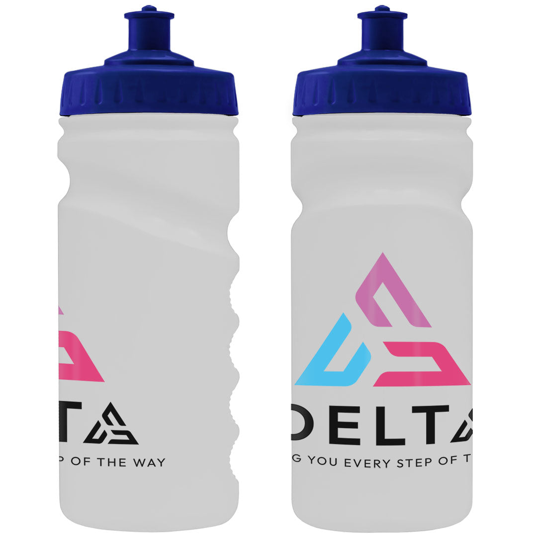 500ml Grip Sports Bottle - Push/Pull Lid
