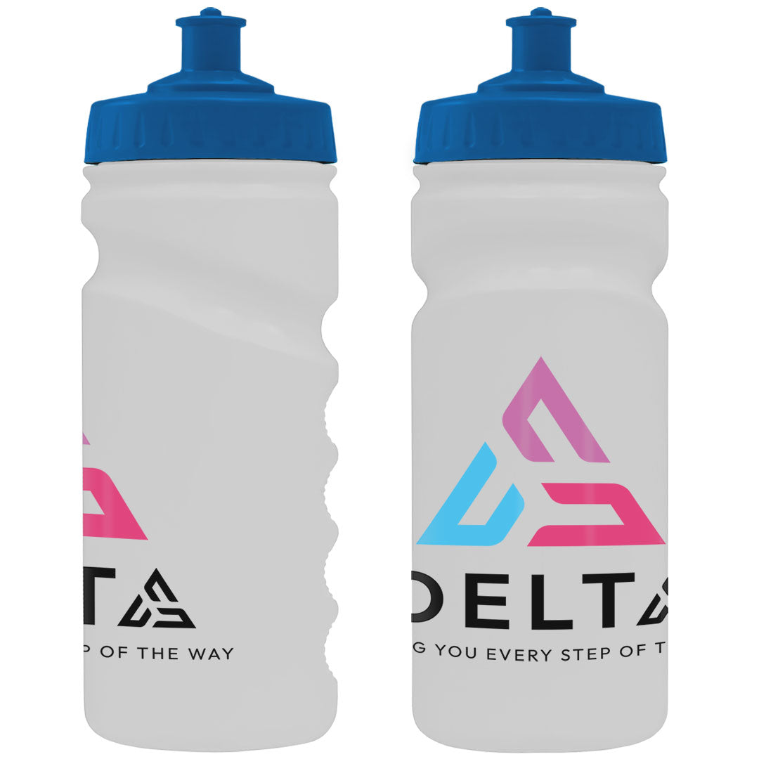 500ml Grip Sports Bottle - Push/Pull Lid