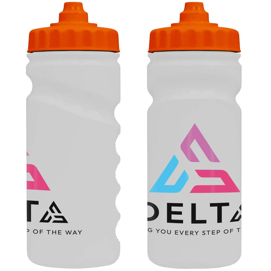 500ml Grip Sports Bottle - Valve Lid