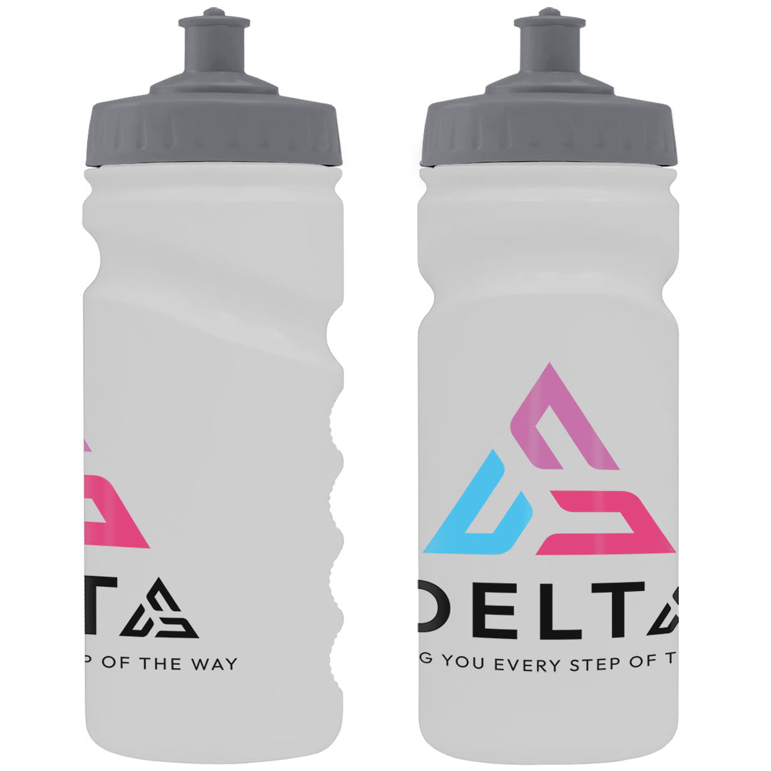 500ml Grip Sports Bottle - Push/Pull Lid