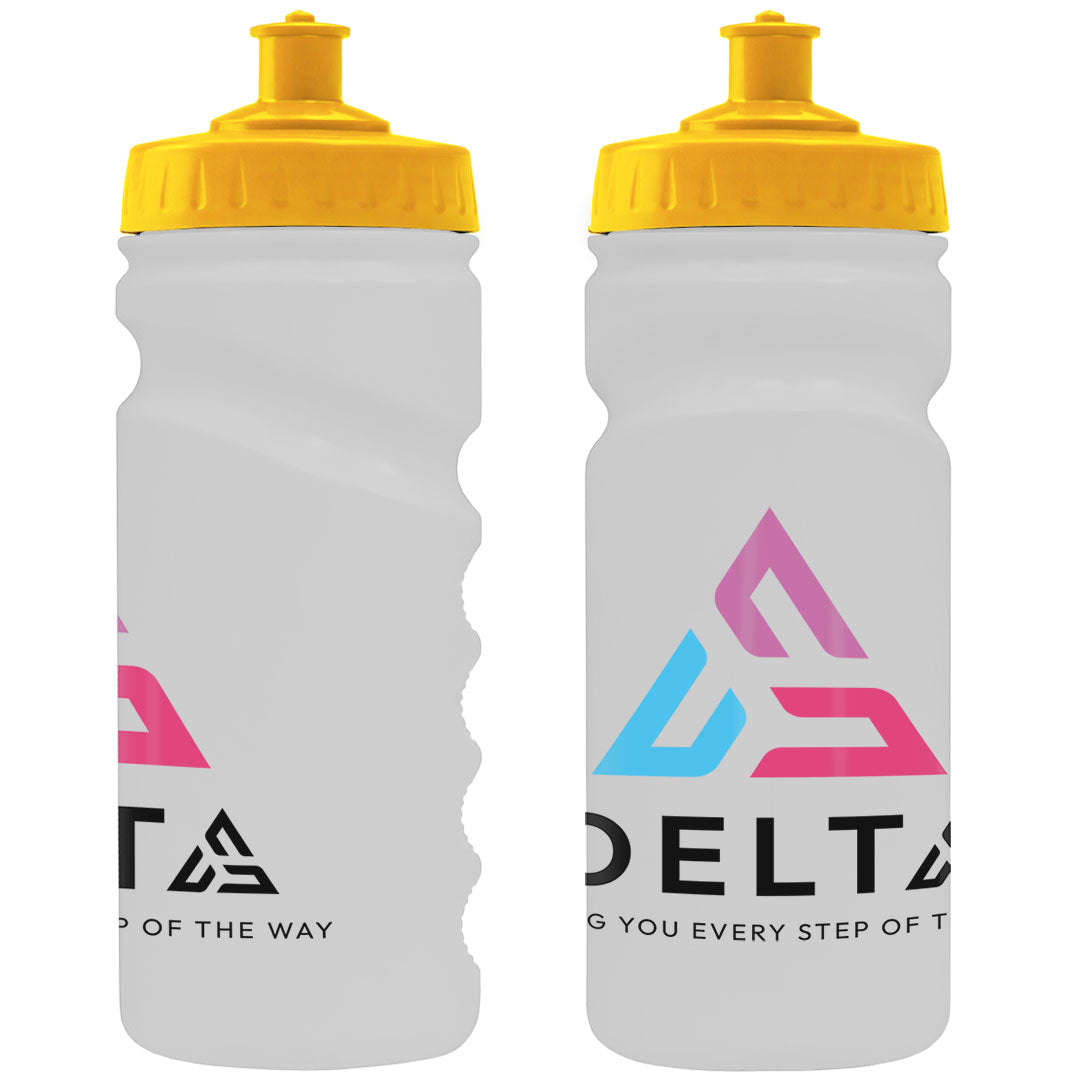 500ml Grip Sports Bottle - Push/Pull Lid