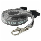 10mm Flat Polyester Lanyards