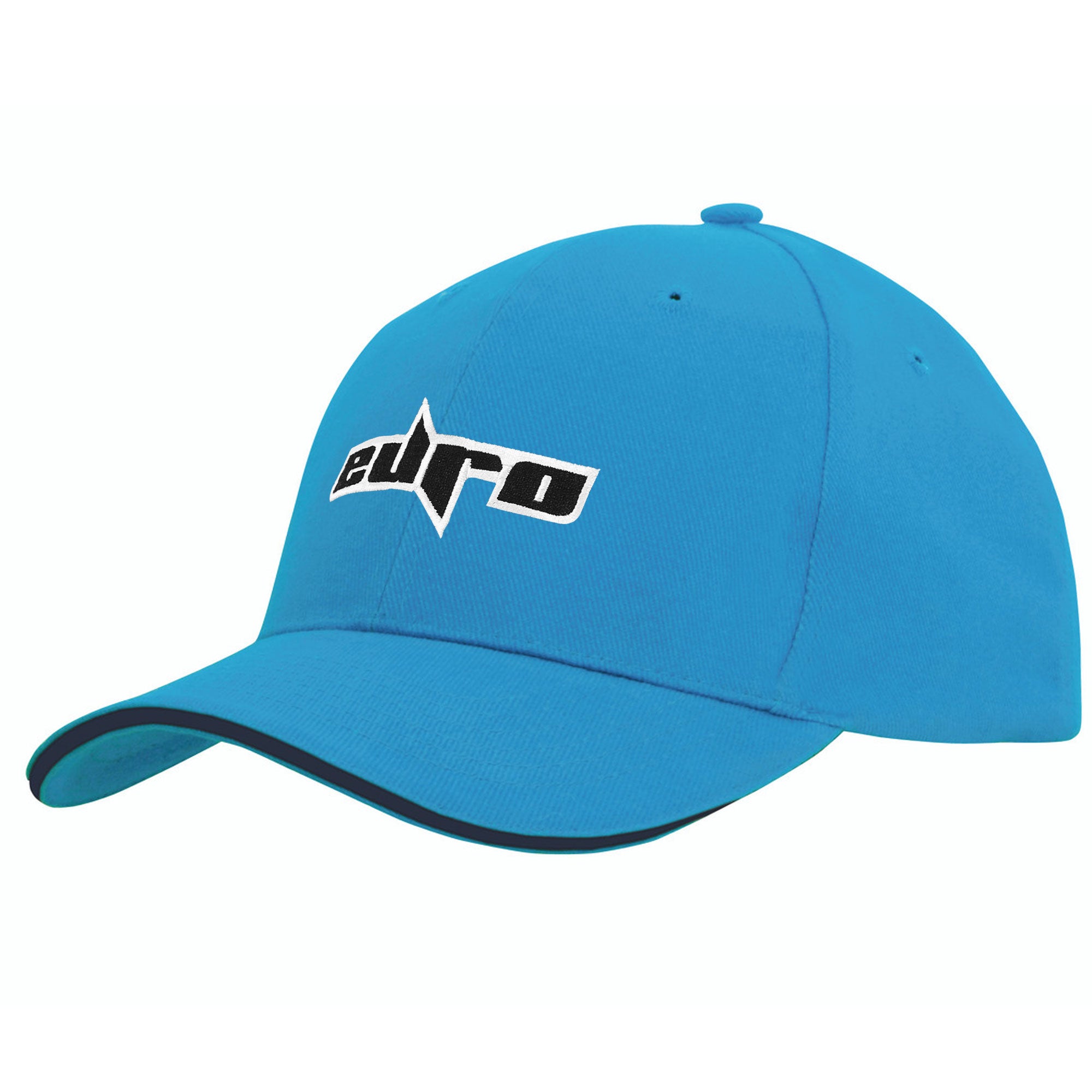 4210 Brushed Heavy Cotton Caps with Sandwich Trim