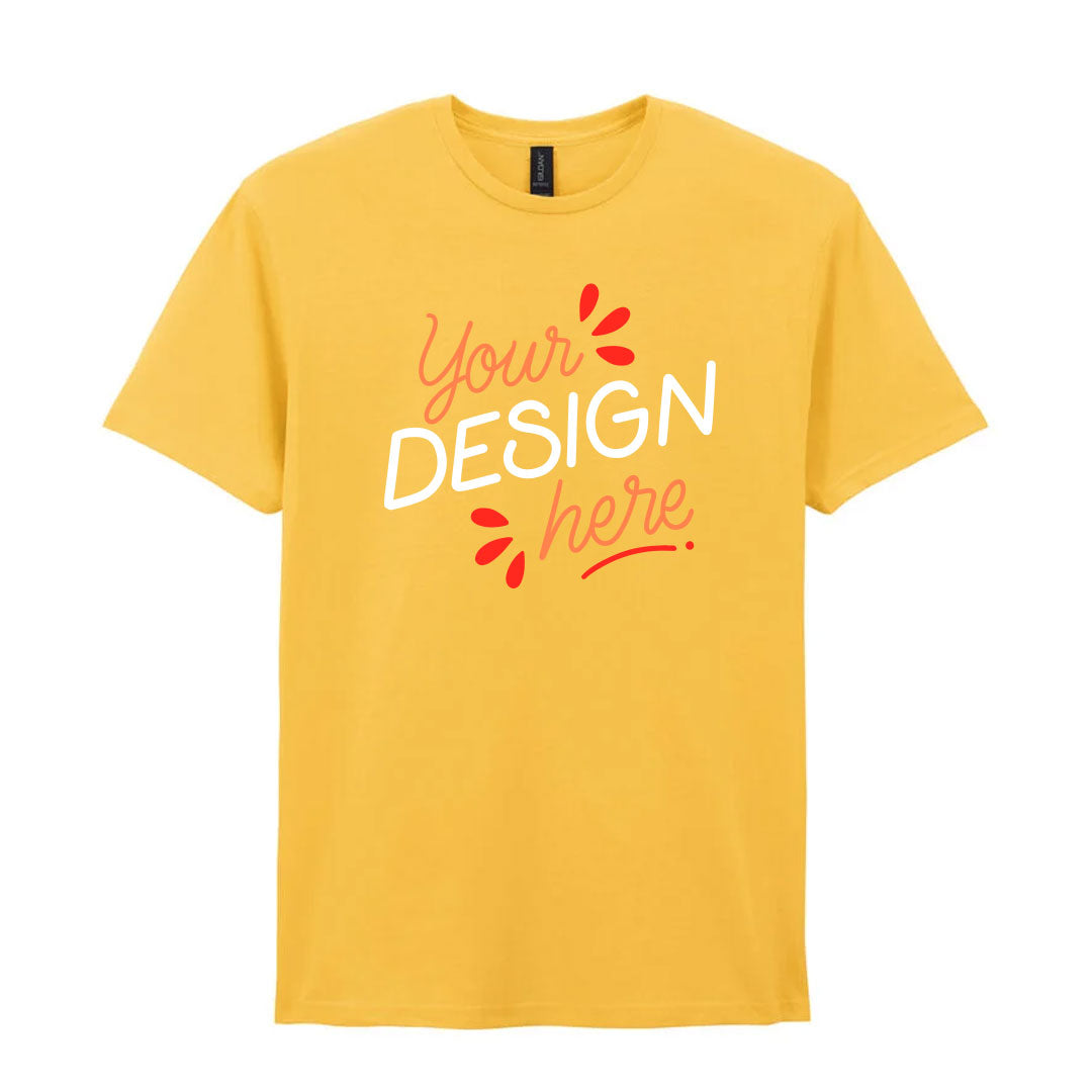 Coloured Gildan Softstyle Ringspun T-shirt