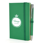A6 DUO Soft Touch Lined Notebook Plus Pen
