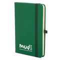 A6 Soft Touch Lined Notebook UK Promotional Products in grey - custom branded notebook