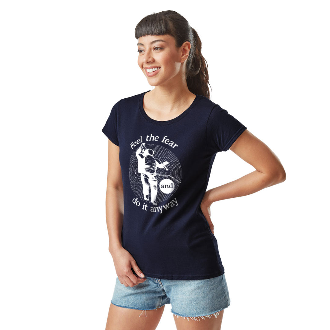 Coloured Fruit of The Loom Ladies Value Weight T-shirt
