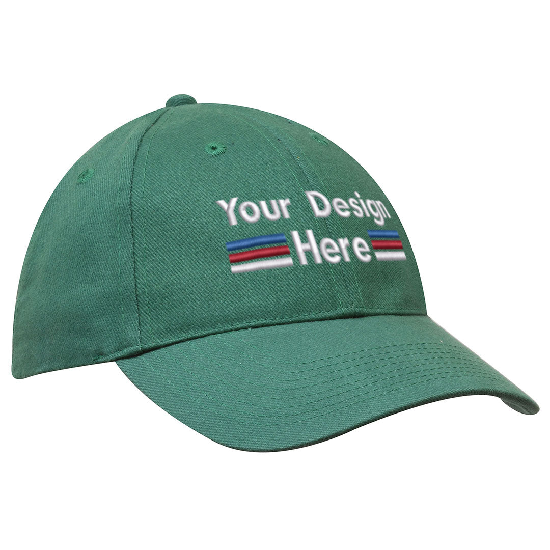 4199 Brushed Heavy Cotton Caps