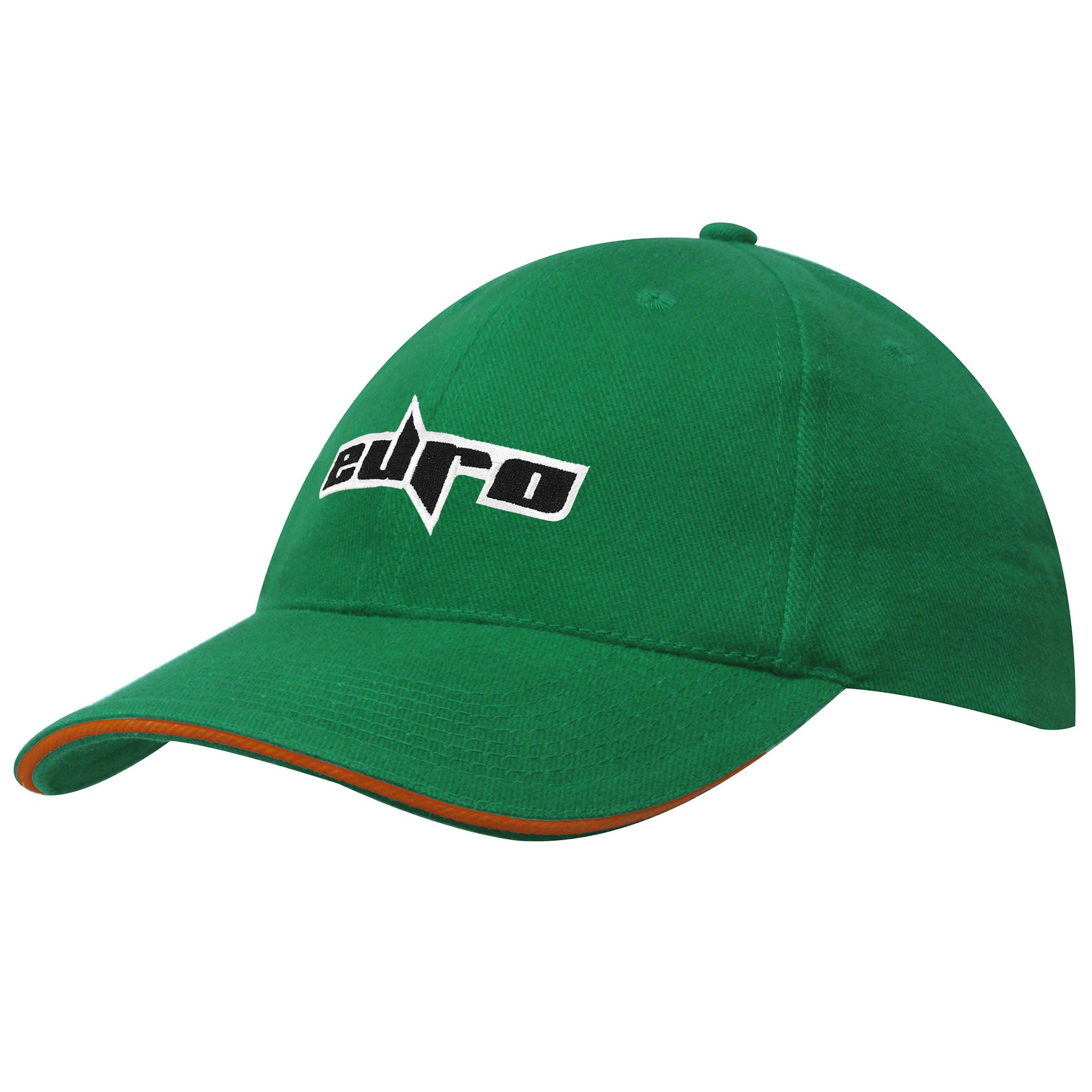 4210 Brushed Heavy Cotton Caps with Sandwich Trim