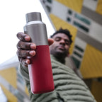 Fluid Recycled Stainless Steel Bottle 600ml
