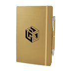 A5 DUO Soft Touch Lined Notebook Plus Pen