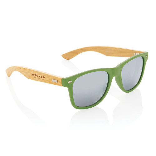 printed bamboo sunglasses