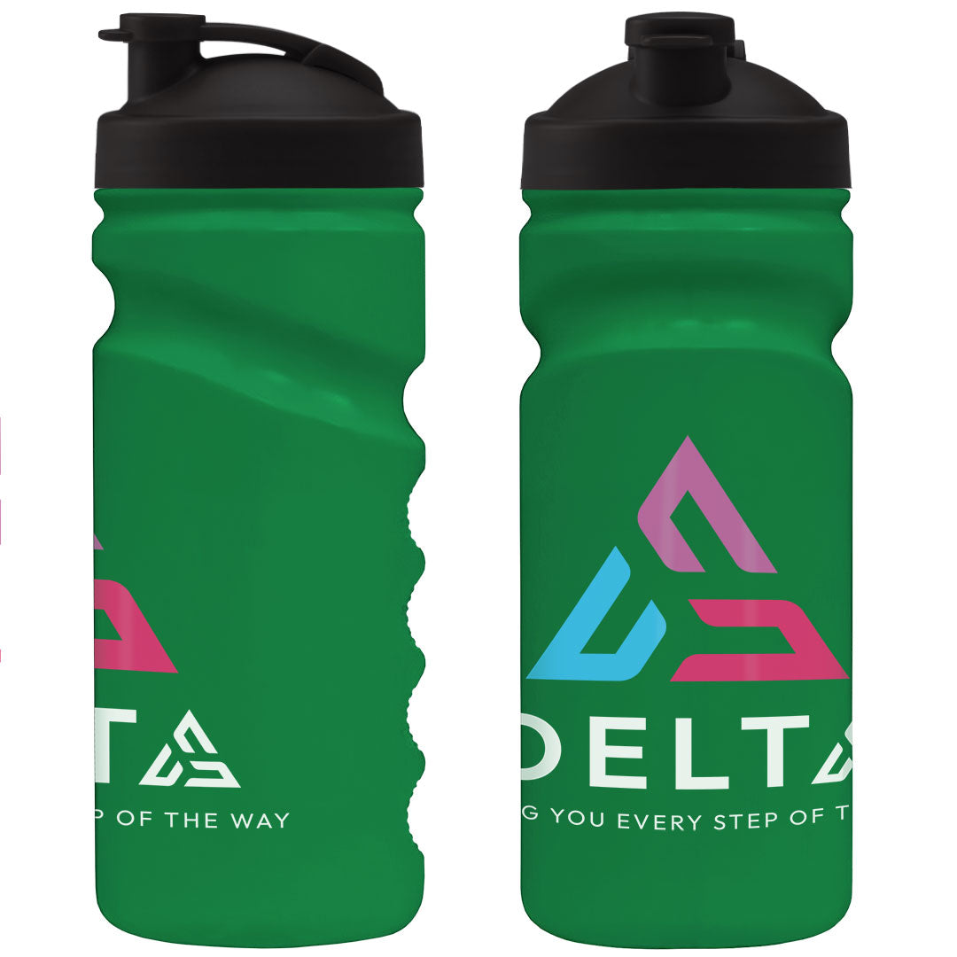 500ml Grip Sports Bottle - Flip Lid