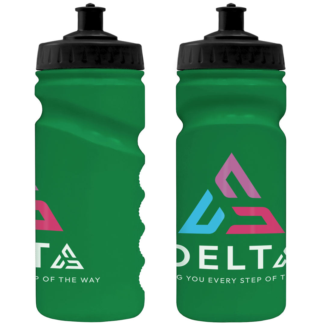 500ml Grip Sports Bottle - Push/Pull Lid