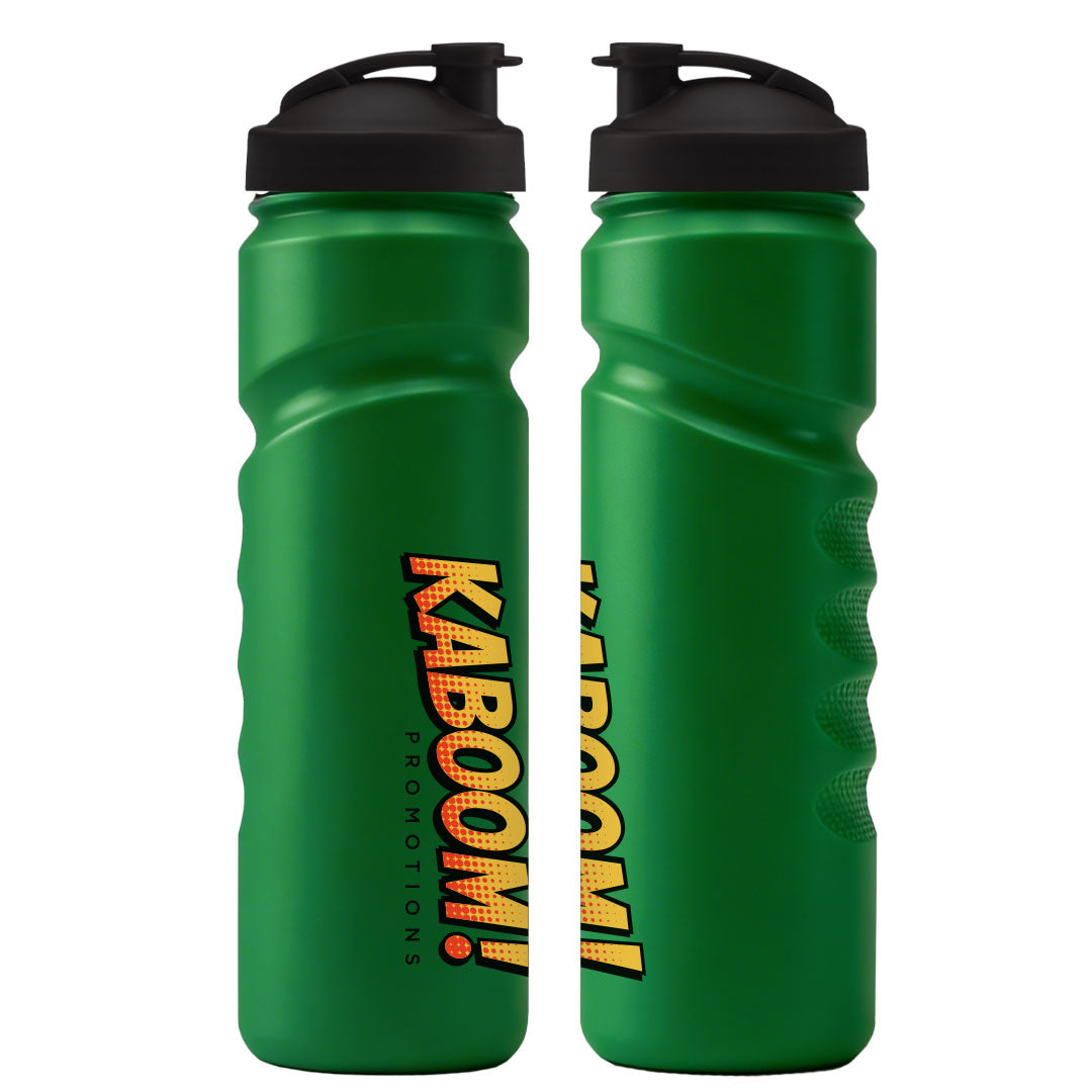 750ml Grip Sports Bottle - Flip Lid