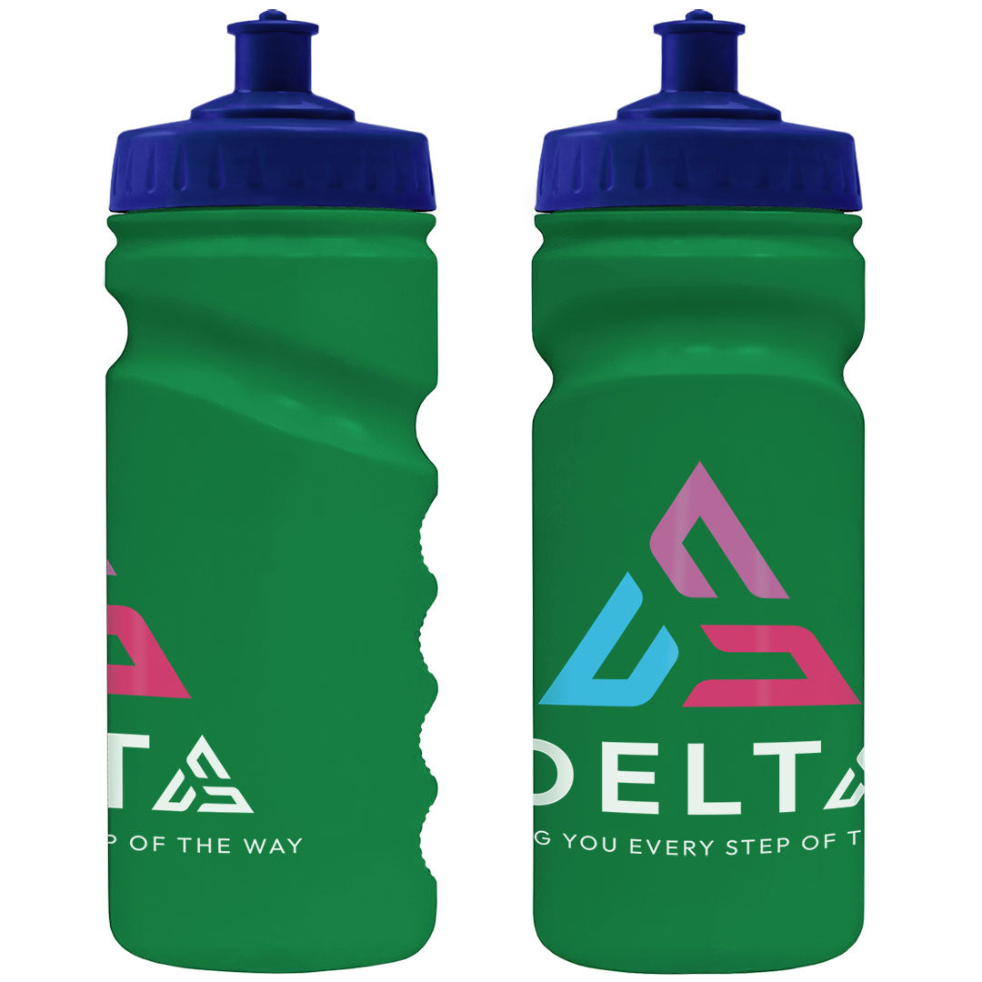 500ml Grip Sports Bottle - Push/Pull Lid