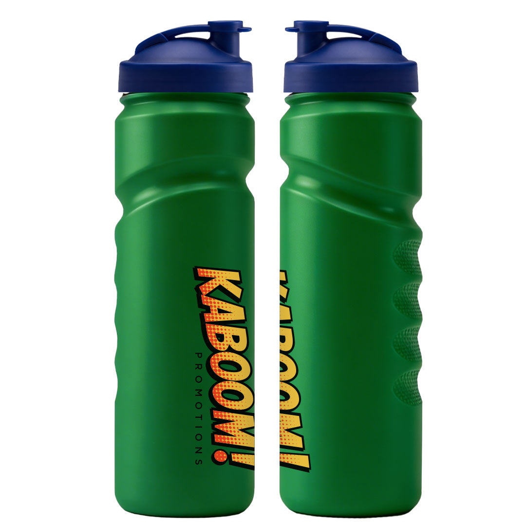 750ml Grip Sports Bottle - Flip Lid