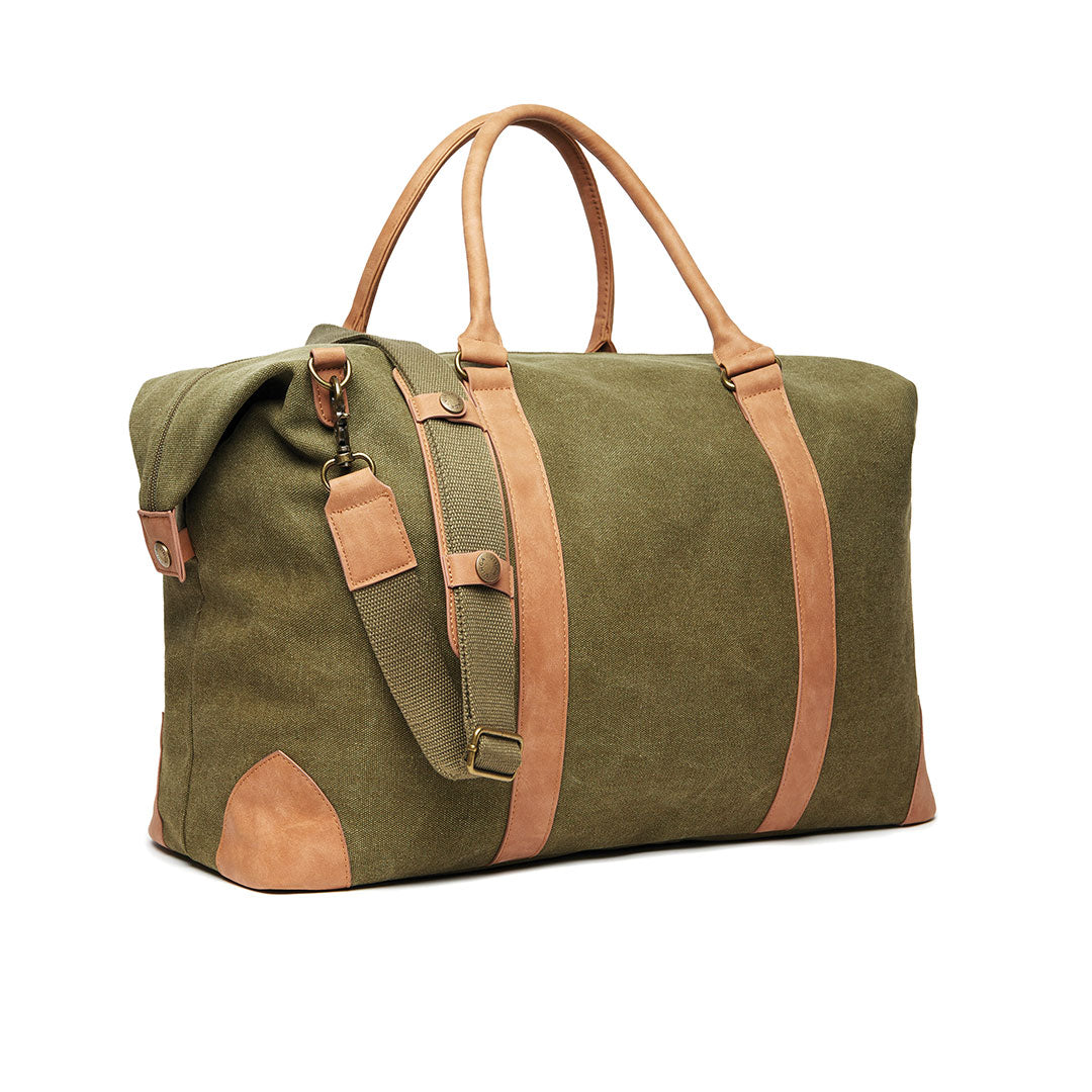 VINGA Bosler Recycled Canvas Duffel Bag