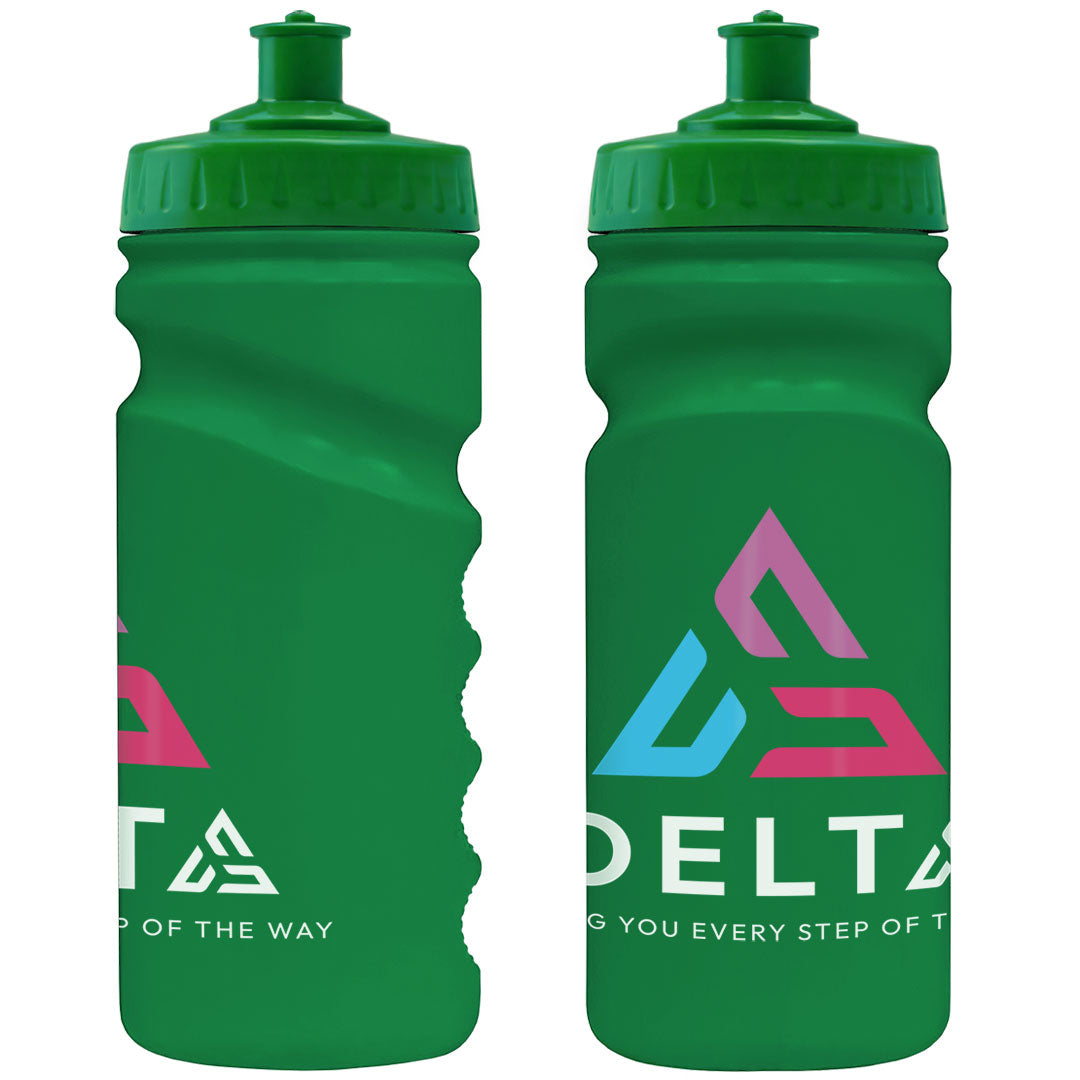 500ml Grip Sports Bottle - Push/Pull Lid
