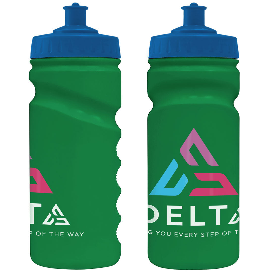 500ml Grip Sports Bottle - Push/Pull Lid
