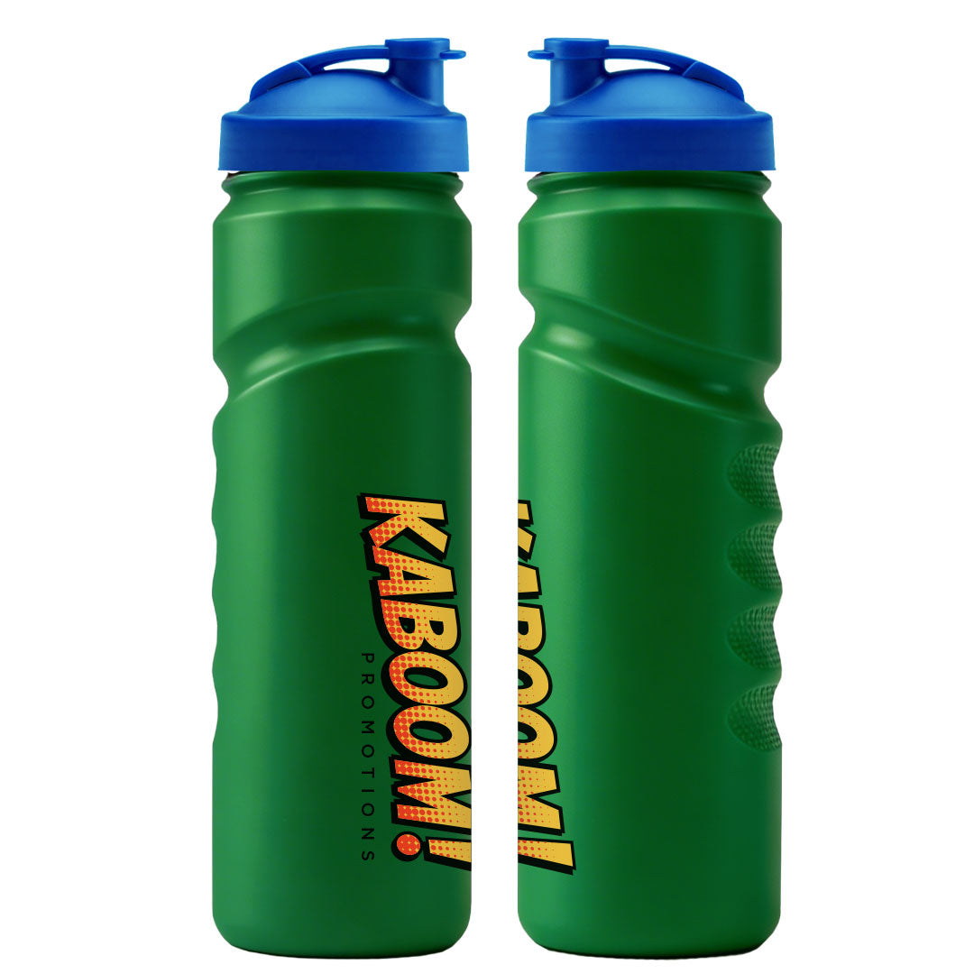 750ml Grip Sports Bottle - Flip Lid