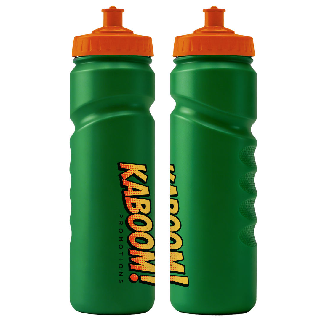 750ml Grip Sports Bottle - Push/Pull Lid