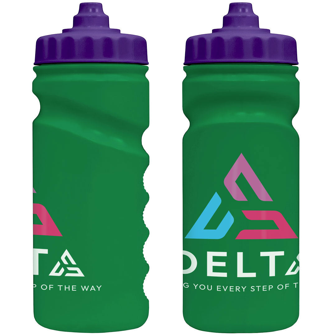 500ml Grip Sports Bottle - Valve Lid