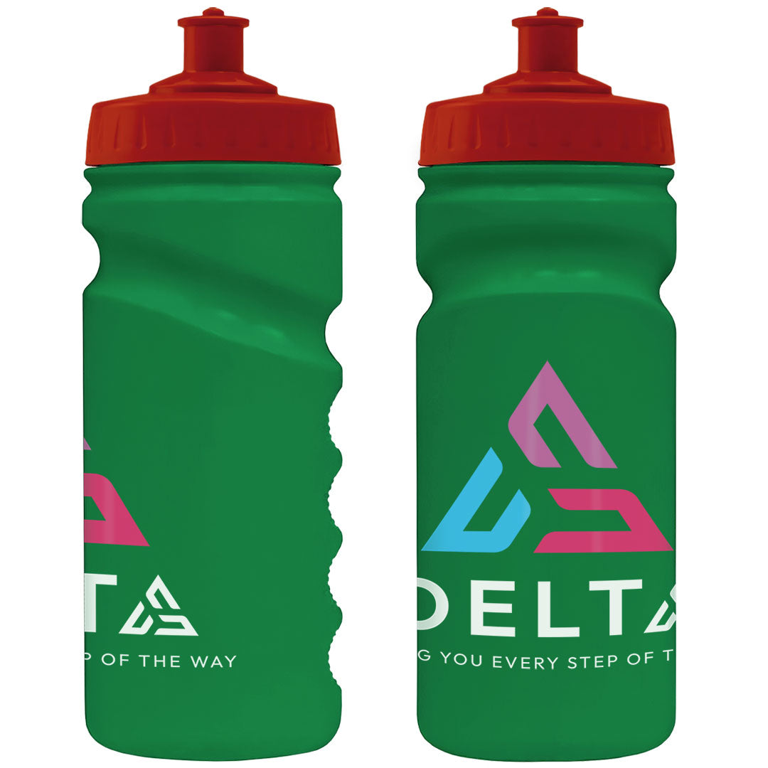500ml Grip Sports Bottle - Push/Pull Lid