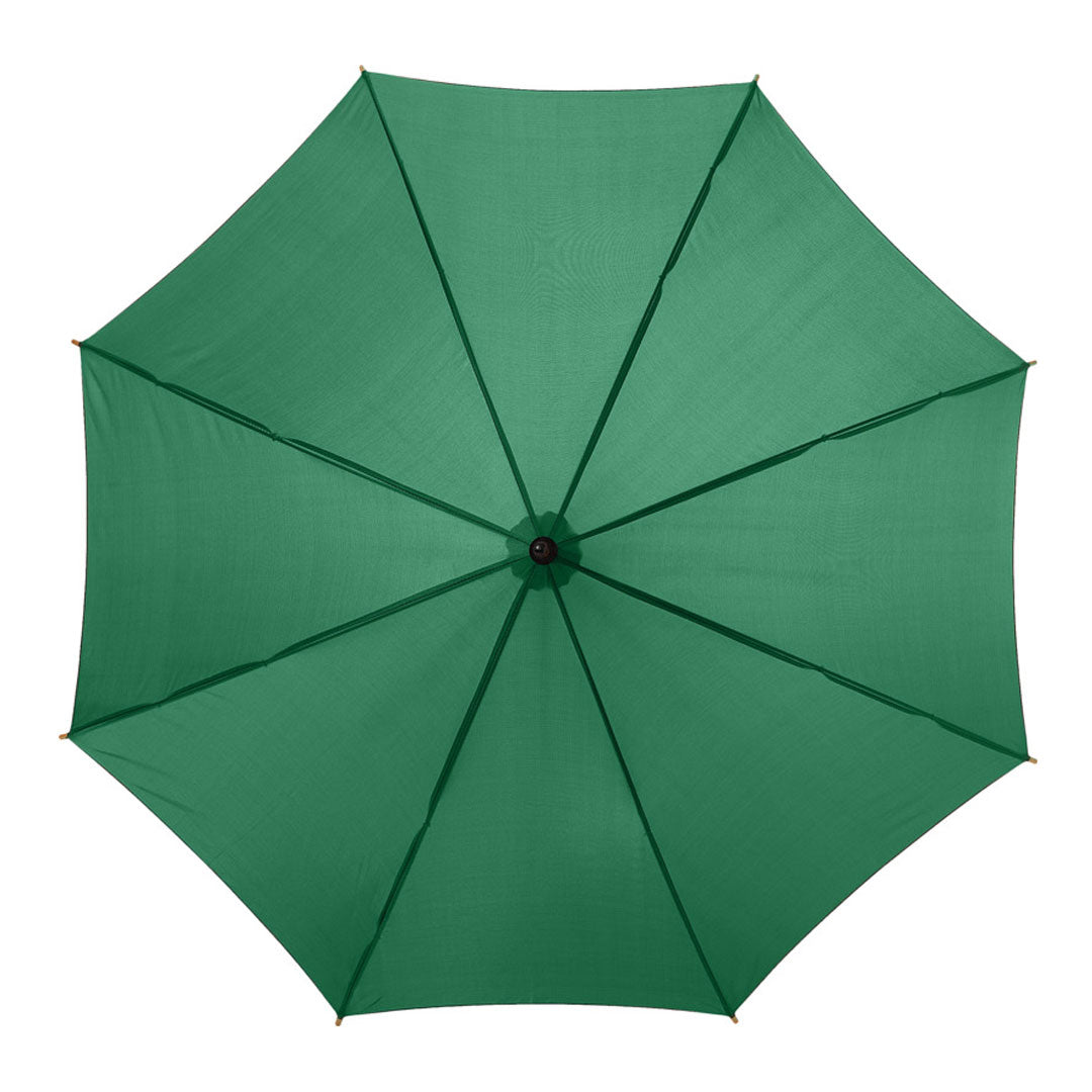23" Auto Open Walking Umbrellas - Wooden Handles